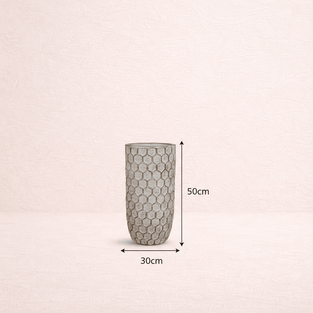 Hexa Tall Planter