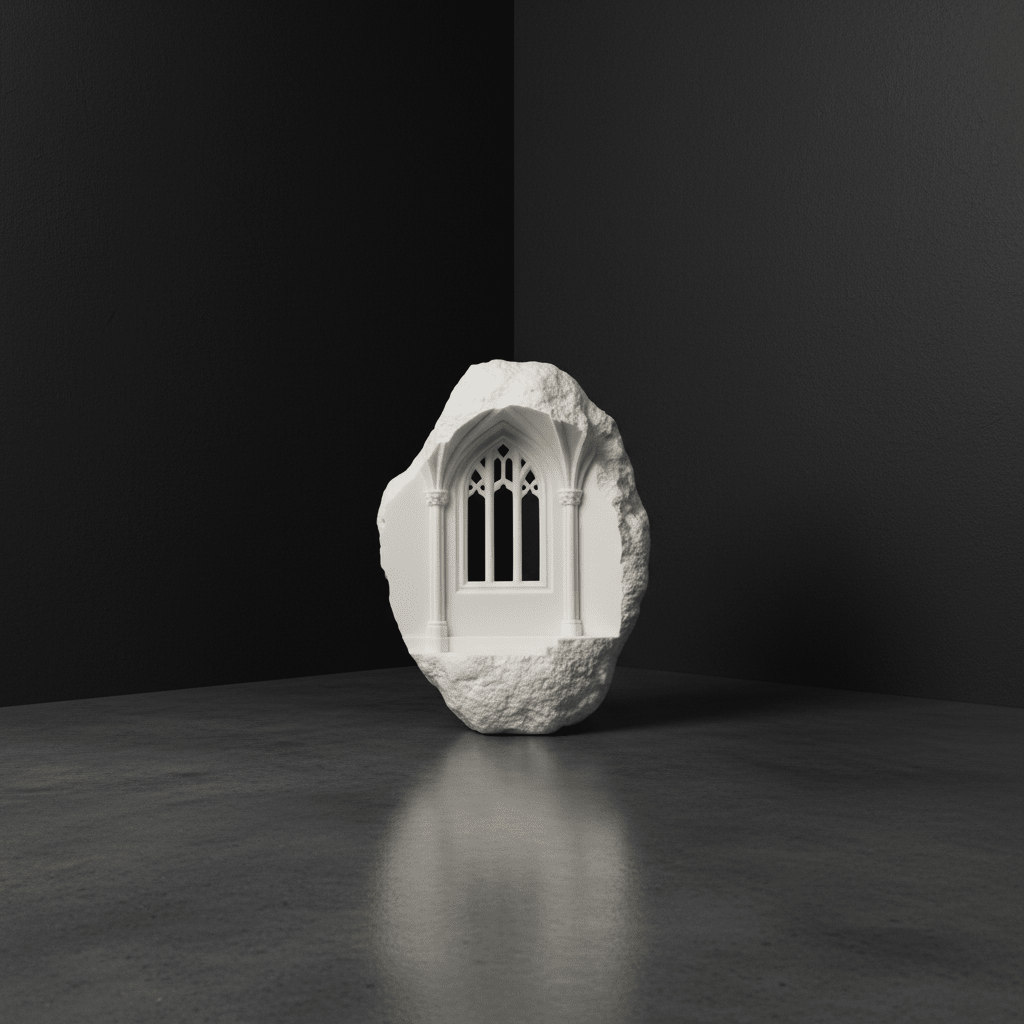 Cathedral Window Fragment