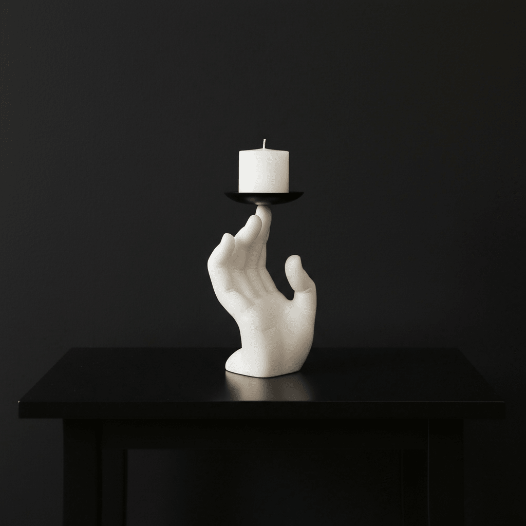 The Laurel Hand Candle Stand