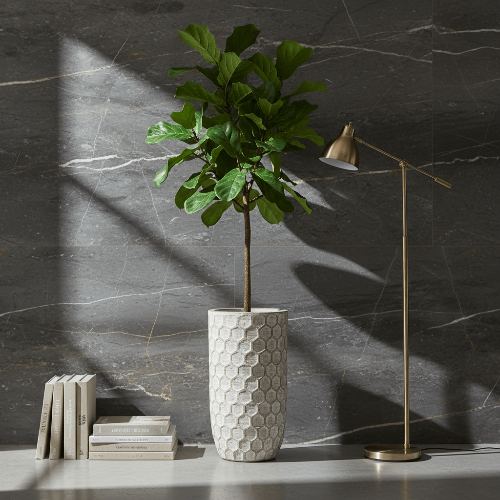Hexa Tall Planter