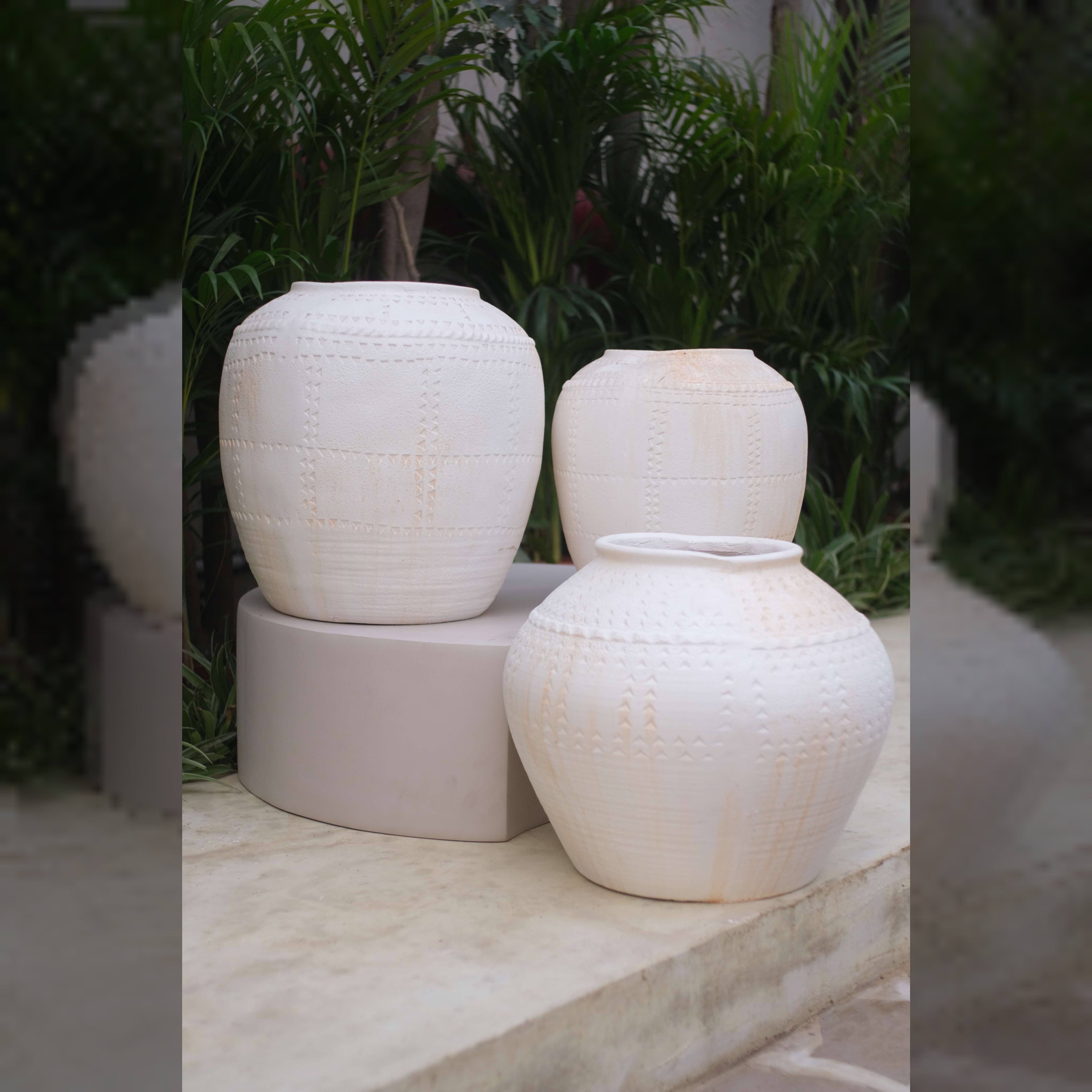 Stonewave Jar planter