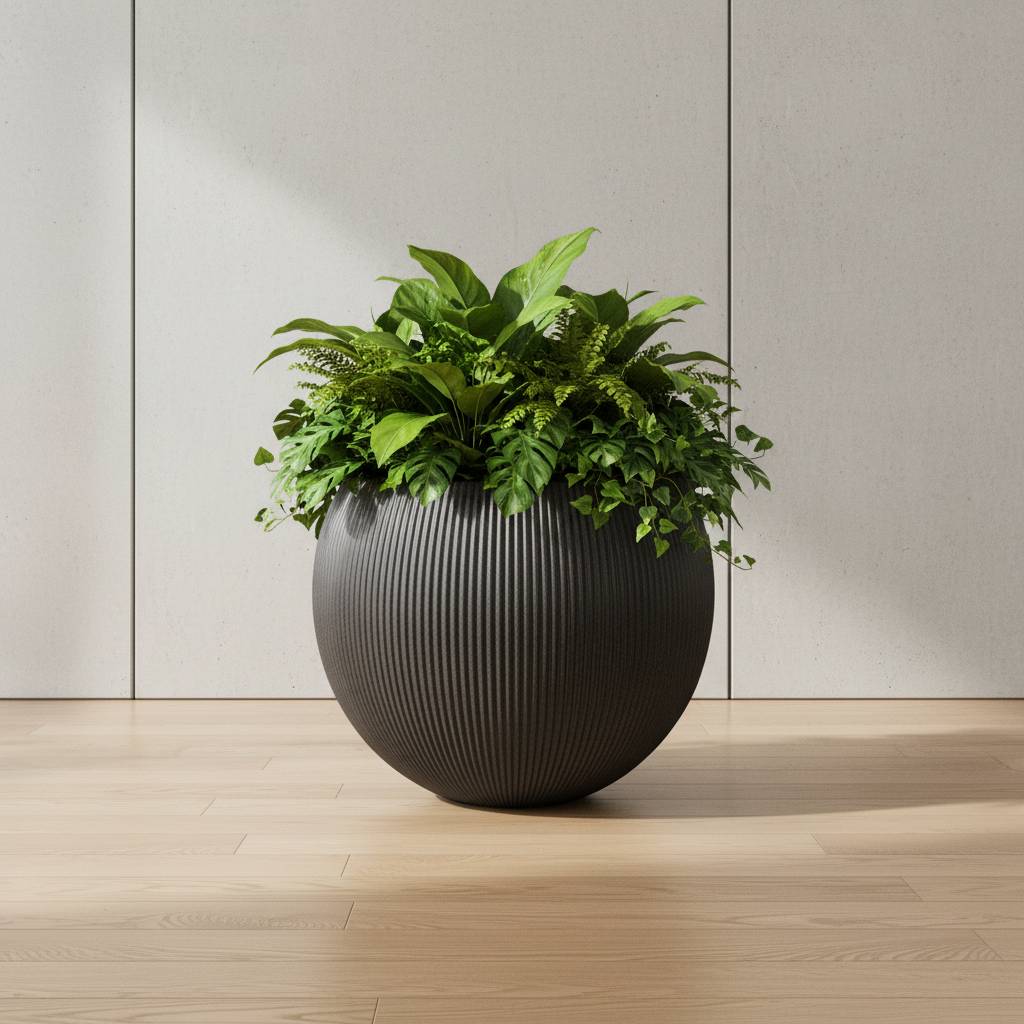 Obsidian Planter