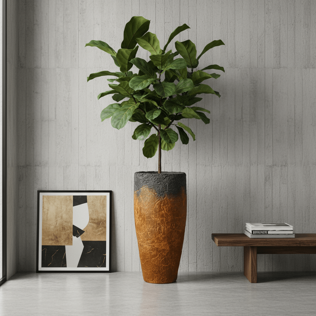 Fire & Ice Planter
