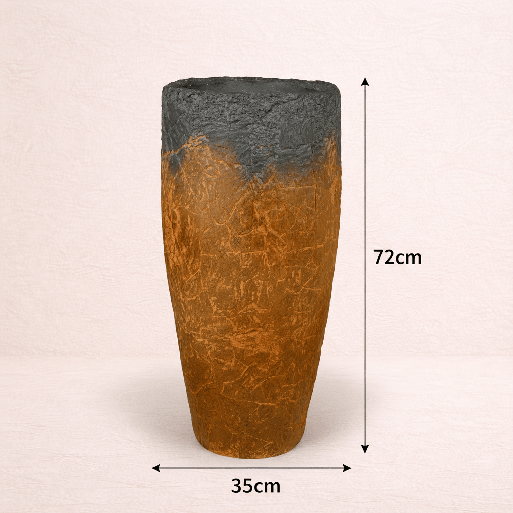Fire & Ice Planter