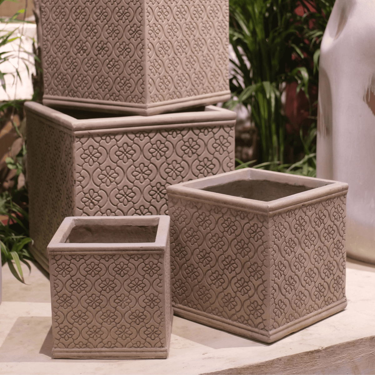 Jaali Cube Planter