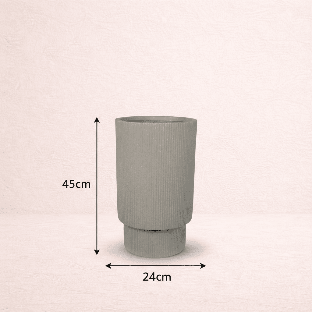 Ribbed Planter