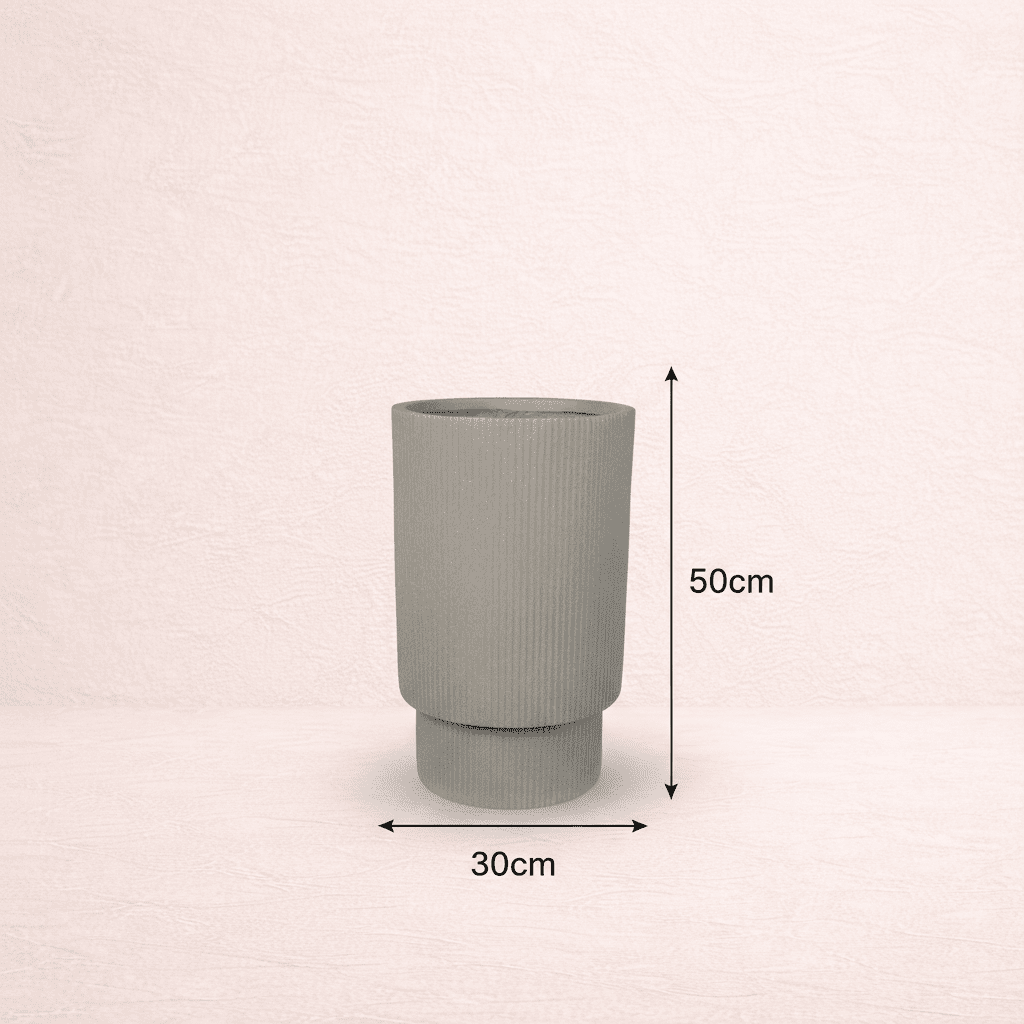 Ribbed Planter