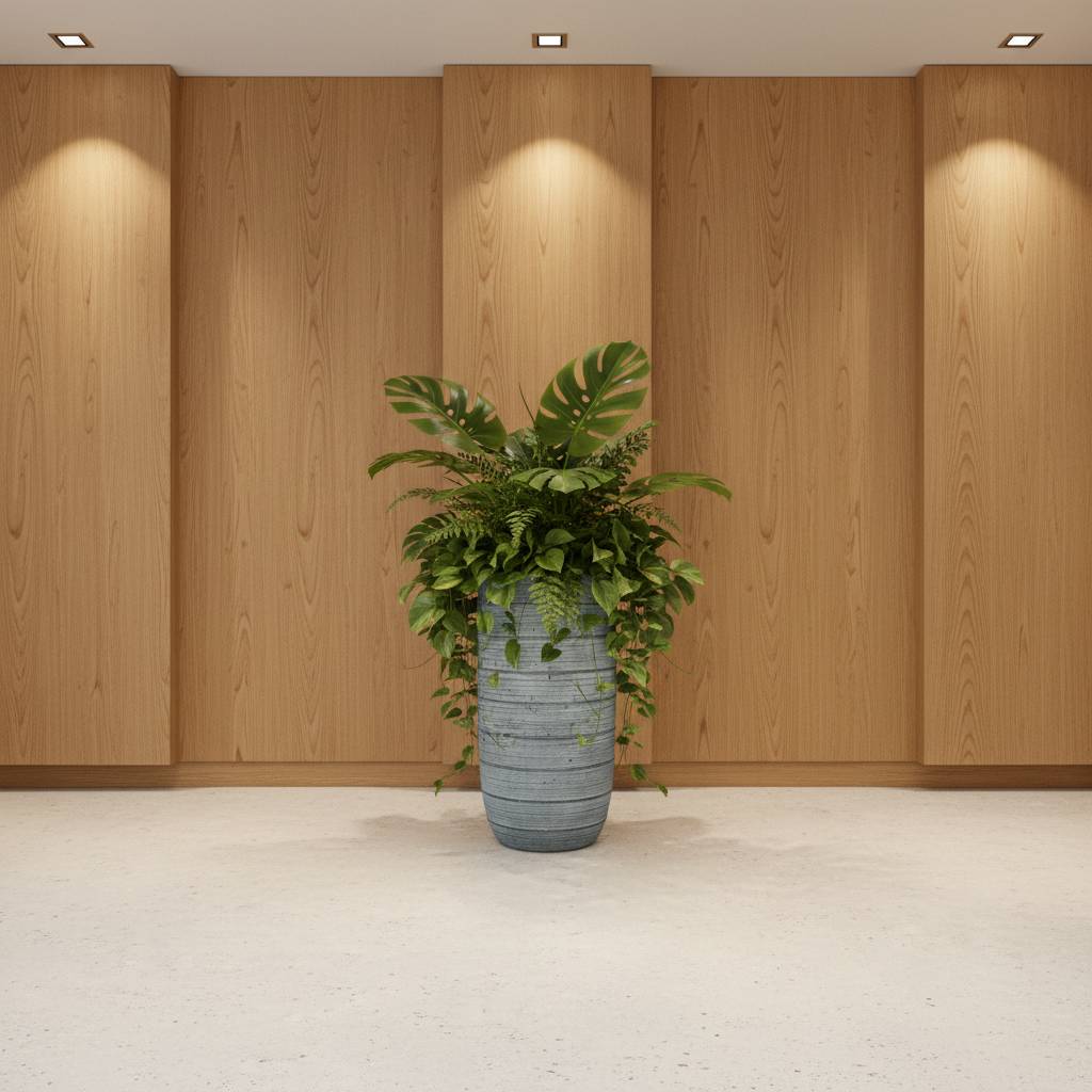 Tall Linear Planter