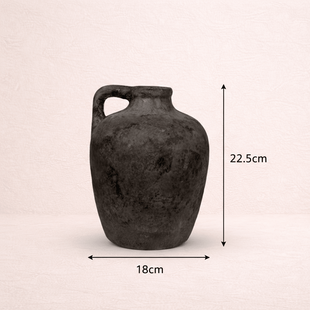 Burnt Graphite Planter