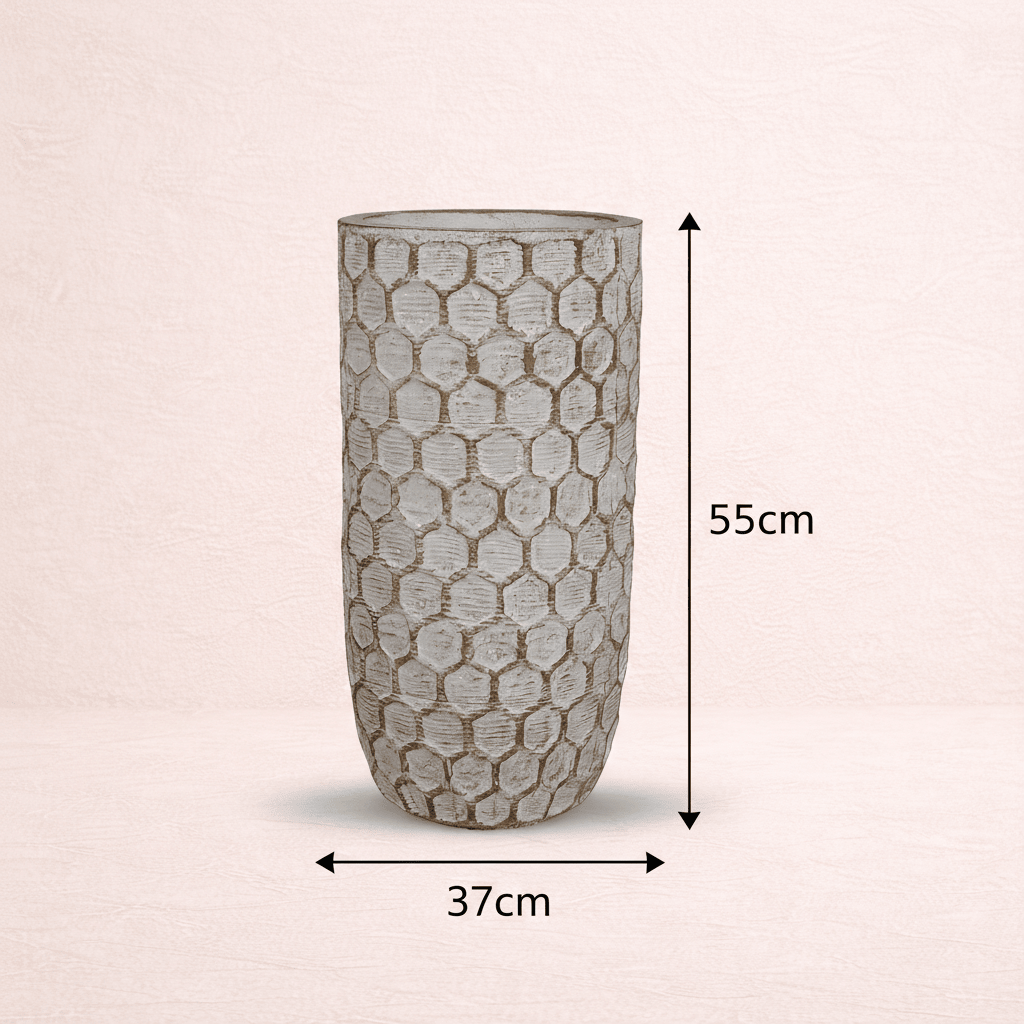Hexa Tall Planter