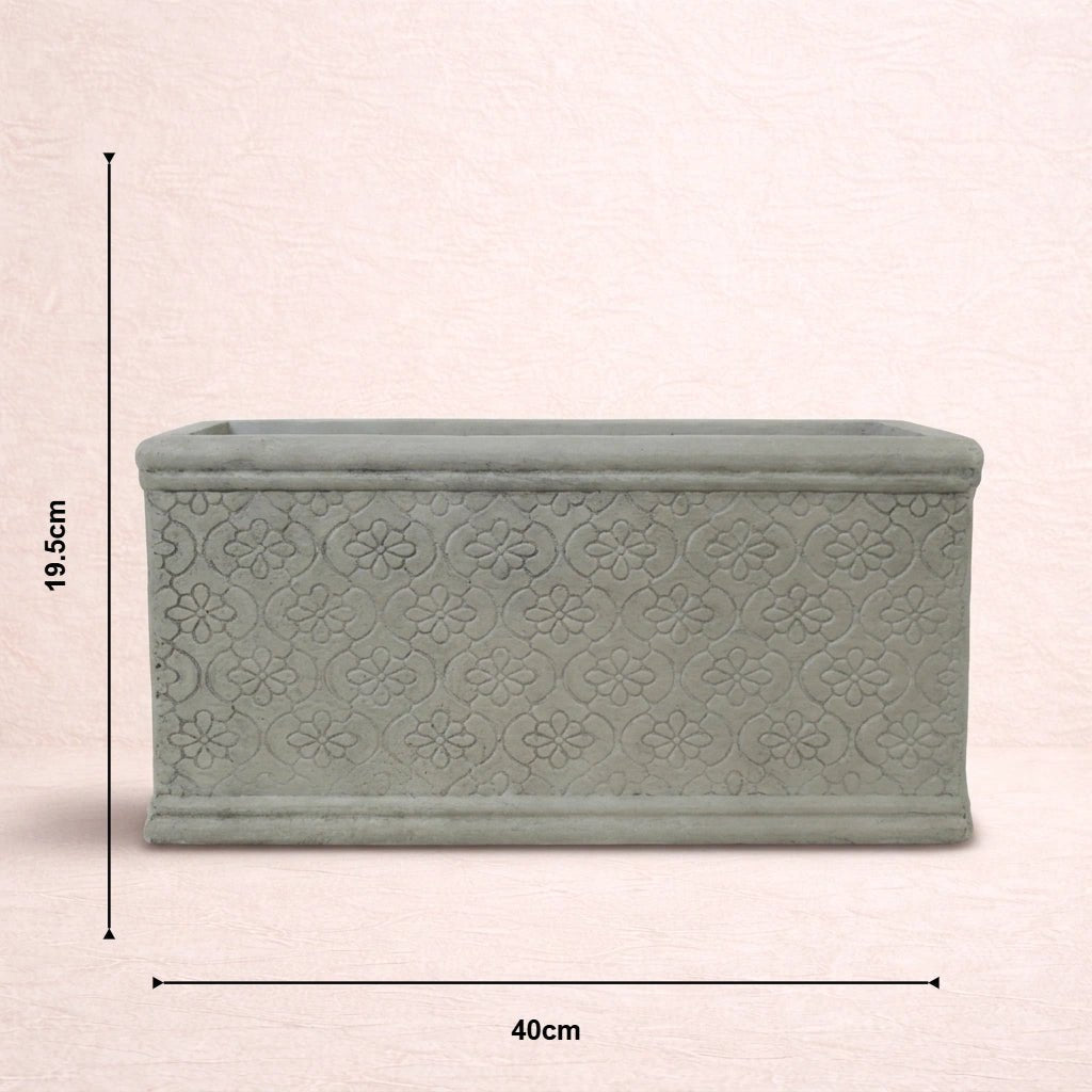 Jaali Trough Planter
